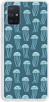 Case Company® - Samsung Galaxy A71 hoesje - Kwallie - Soft Cover Telefoonhoesje - Bescherming aan alle Kanten en Schermrand