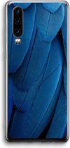 Case Company® - Huawei P30 hoesje - Pauw - Soft Cover Telefoonhoesje - Bescherming aan alle Kanten en Schermrand