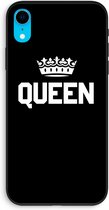 Case Company® - iPhone XR hoesje - Queen zwart - Biologisch Afbreekbaar Telefoonhoesje - Bescherming alle Kanten en Schermrand