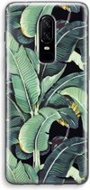 Case Company® - OnePlus 6 hoesje - Bananenbladeren - Soft Cover Telefoonhoesje - Bescherming aan alle Kanten en Schermrand