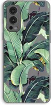 Case Company® - OnePlus Nord 2 5G hoesje - Bananenbladeren - Soft Cover Telefoonhoesje - Bescherming aan alle Kanten en Schermrand