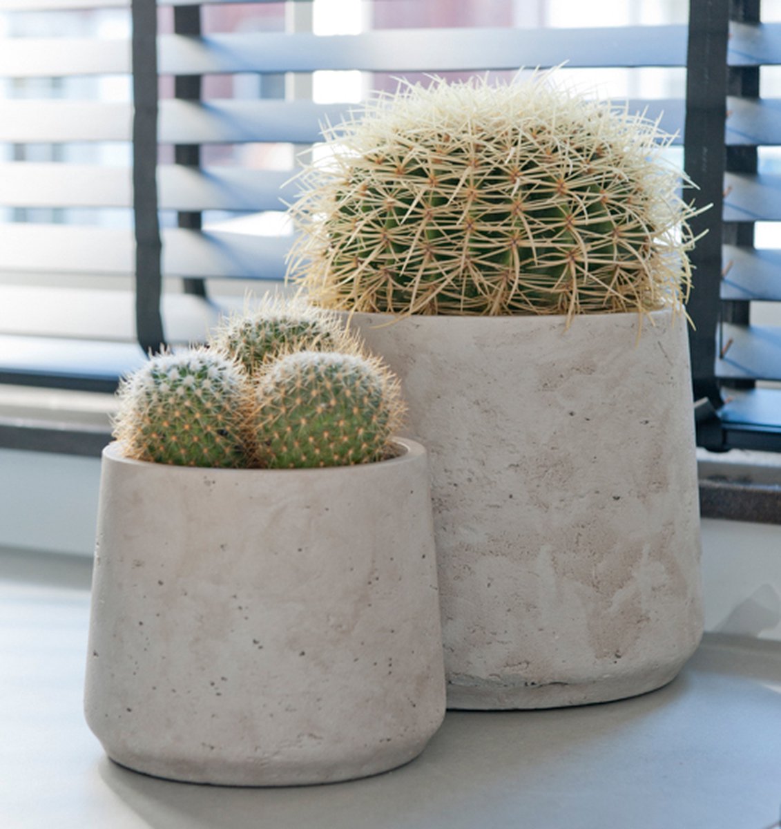 Pottery Pots Flower Pot Patt Grey washed-Grey D 16.5 cm H 14 cm Opening Ø 13.2 CM