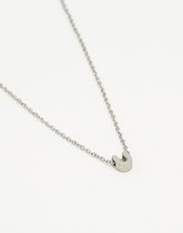 Glow Adora - Kettingen - Initialen Ketting - Letter U - Zilver