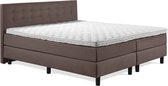 Boxspring Luxe 120x210 Knopen Bruin