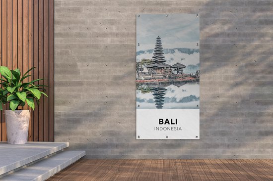 Décoration murale extérieur Bali - Indonésie - Water - 80x160 cm