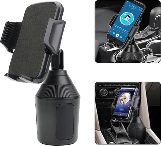 Foto: Universele bekerhouder lb 430 cup holder telefoonhouder beker one touch ontwerp geschikt voor universeel 