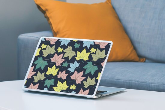 Sticker ordinateur portable - 10,1 pouces - Motifs - Automne - Feuilles