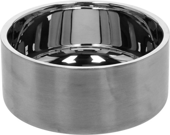 Adori Voerbak Dubbelwandig Boss Rvs - Hondenvoerbak - 17x7.4 cm