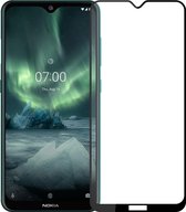 Mobigear - Screenprotector geschikt voor Nokia 2.1 Glazen | Mobigear Premium Screenprotector - Case Friendly - Zwart