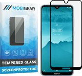 Mobigear Screenprotector geschikt voor Nokia 6.2 Glazen | Mobigear Premium Screenprotector - Case Friendly - Zwart