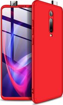 Mobigear Hoesje geschikt voor Xiaomi Mi 9T Pro Telefoonhoesje Hardcase | Mobigear TriGuard Backcover | Mi 9T Pro Case | Back Cover - Rood