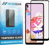 Mobigear Screenprotector geschikt voor LG K51s Glazen | Mobigear Premium Screenprotector - Case Friendly - Zwart