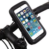 Mobigear Telefoonhouder Fiets Fietsstuur Bevestiging | Mobigear Bike Console Apple iPhone SE (2020) Zwart