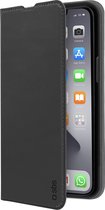 SBS Wallet Stand Telefoonhoesje geschikt voor Apple iPhone 13 Hoesje Bookcase - Zwart