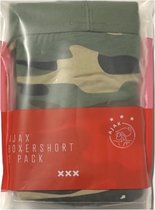 Ajax - Boxershort - Kinderen - 2 Pack - Maat 116-122 - Legerprint