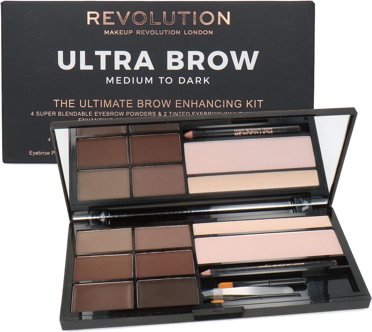 Makeup Revolution Ultra Brow | Medium to Dark | bol.com