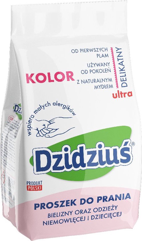 Ultra delicaat poeder voor het wassen van baby- en kinderkleding Kleur 1,5kg