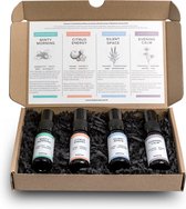 Balancea Aroma Mist Discovery Box | Essentiële Olie Sprays | voor self-care momenten | Puur & Natuurlijk | 4x 10ml