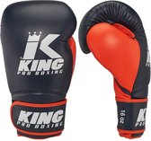 King Pro Boxing Bokshandschoenen KPB/BG Star 15 Navy Oranje 14 OZ