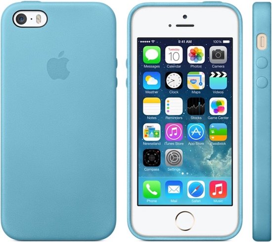 Apple iPhone SE/5/5S hoesje van Blauw | bol.com