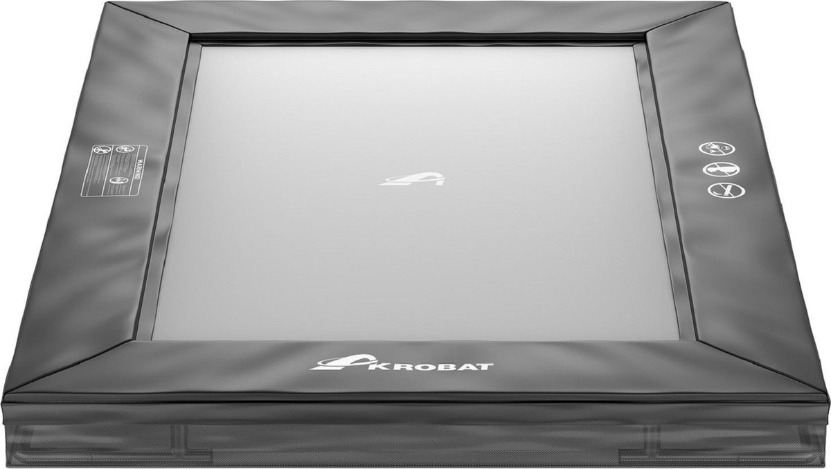 Akrobat Primus Inground Trampoline 335x244 Zwart