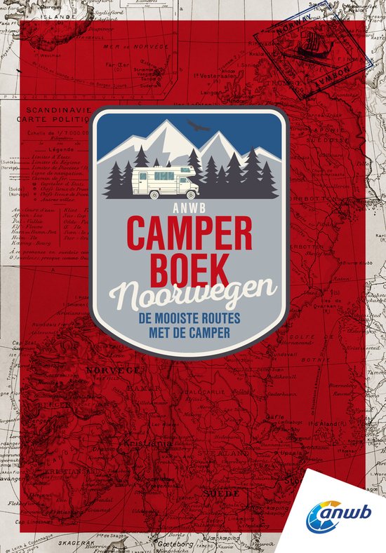 Boek cover ANWB  -   Camperboek Noorwegen van ANWB (Paperback)
