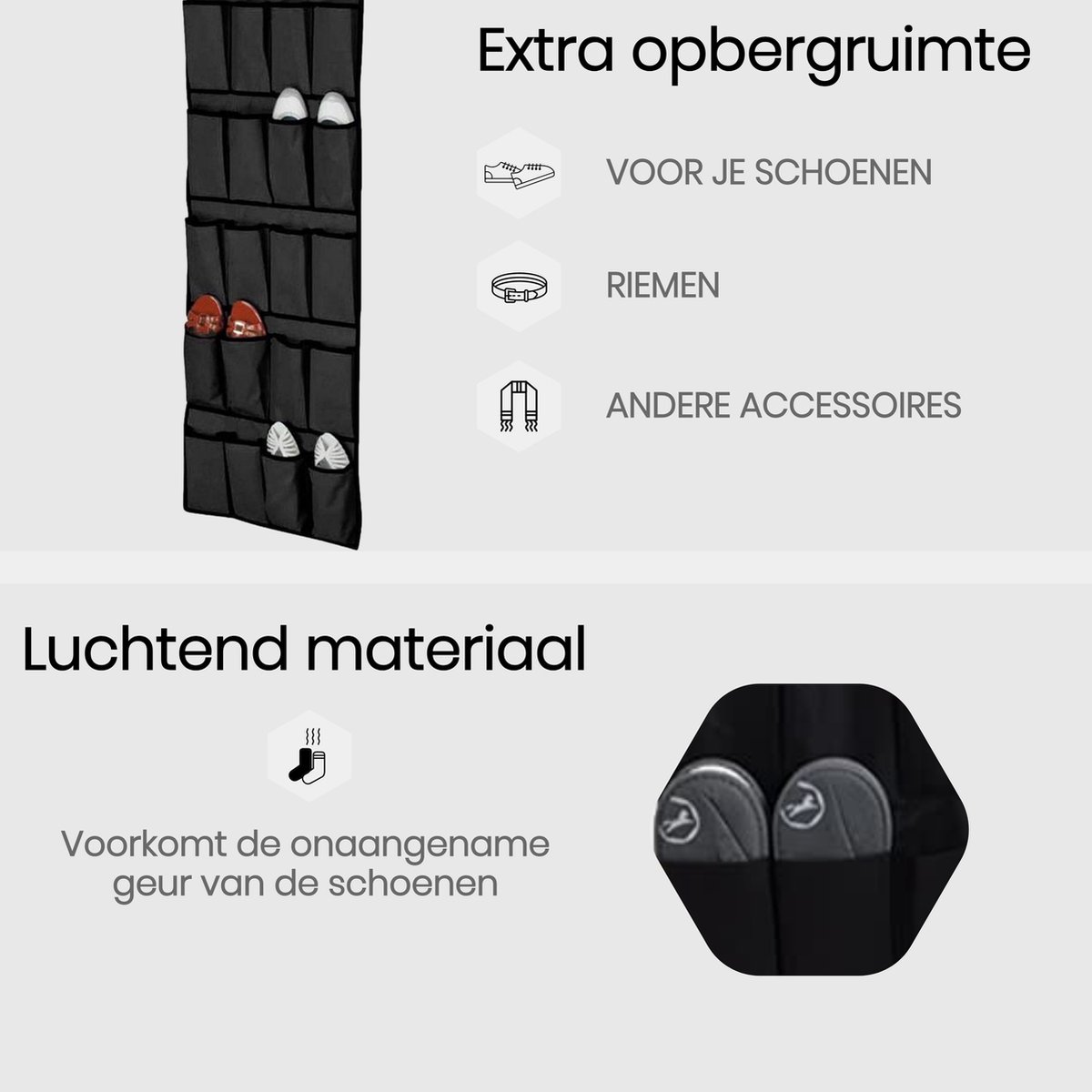 BukkitBow Schoenenzak Schoenzak Hangende Schoenenzak Deur