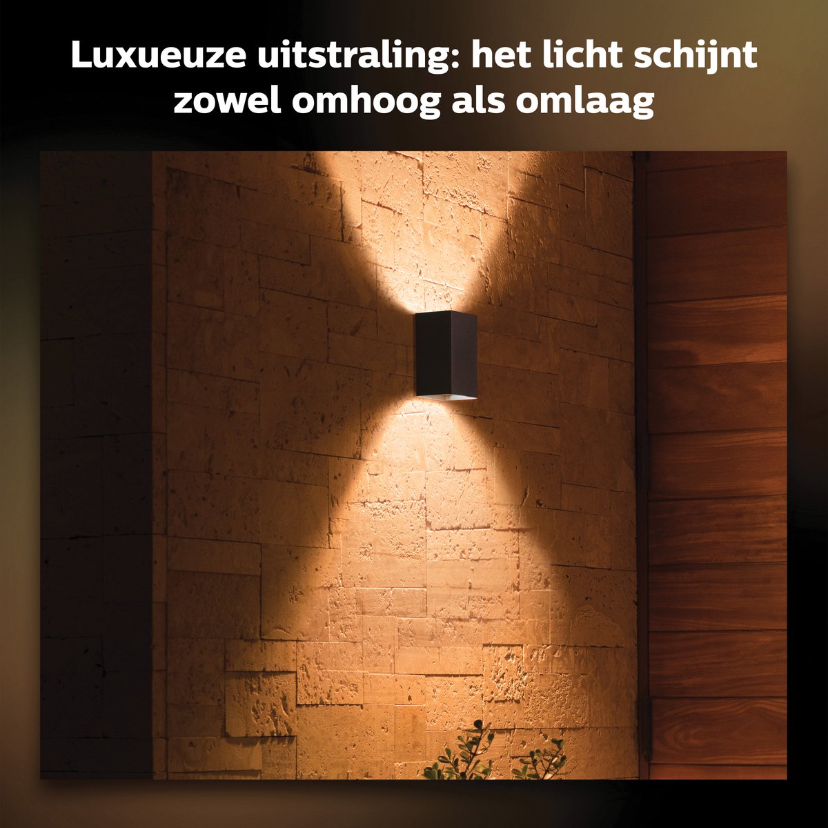 Philips Hue Resonate muurlamp - wit en gekleurd licht - zwart — afbeelding 4