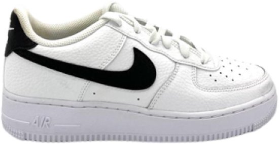 Nike Air Force 1 Laag Sneakers - Wit Zwart - Maat 38.5 | bol.com
