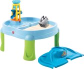 Step2 Splash & Scoop Bay Zand & Watertafel - Met Deksel en 5 accessoires - Waterspeelgoed voor kinderen - Activiteitentafel - Zandtafel voor de tuin / buiten