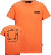 MLLNR - Heren T-Shirt - Model Gregory - Stretch - Oranje