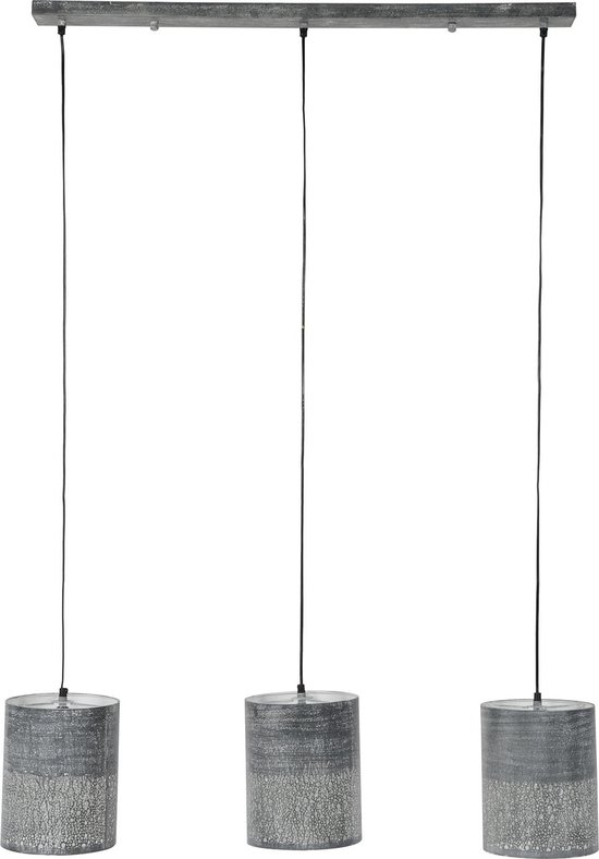 Rock Pillar - Hanglamp - betonlook - 3 cilinders | bol