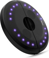 MEDION E61070 Parasol luidspreker met leds (paviljoen luidspreker, Bluetooth 4.1, 20 sfeerlichten met 7 kleuren, afstandsbediening)
