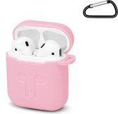 Apple AirPods - Shockproof - Siliconen Hoesje - Roze