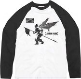 Linkin Park Longsleeve shirt -S- Street Soldier Wit/Zwart