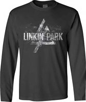 Linkin Park Longsleeve shirt -2XL- Smoke Logo Zwart