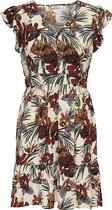 ONLY ONLLINDA CAPSLEEVE V-NECK DRESS CS PTM Dames Jurk - Maat M