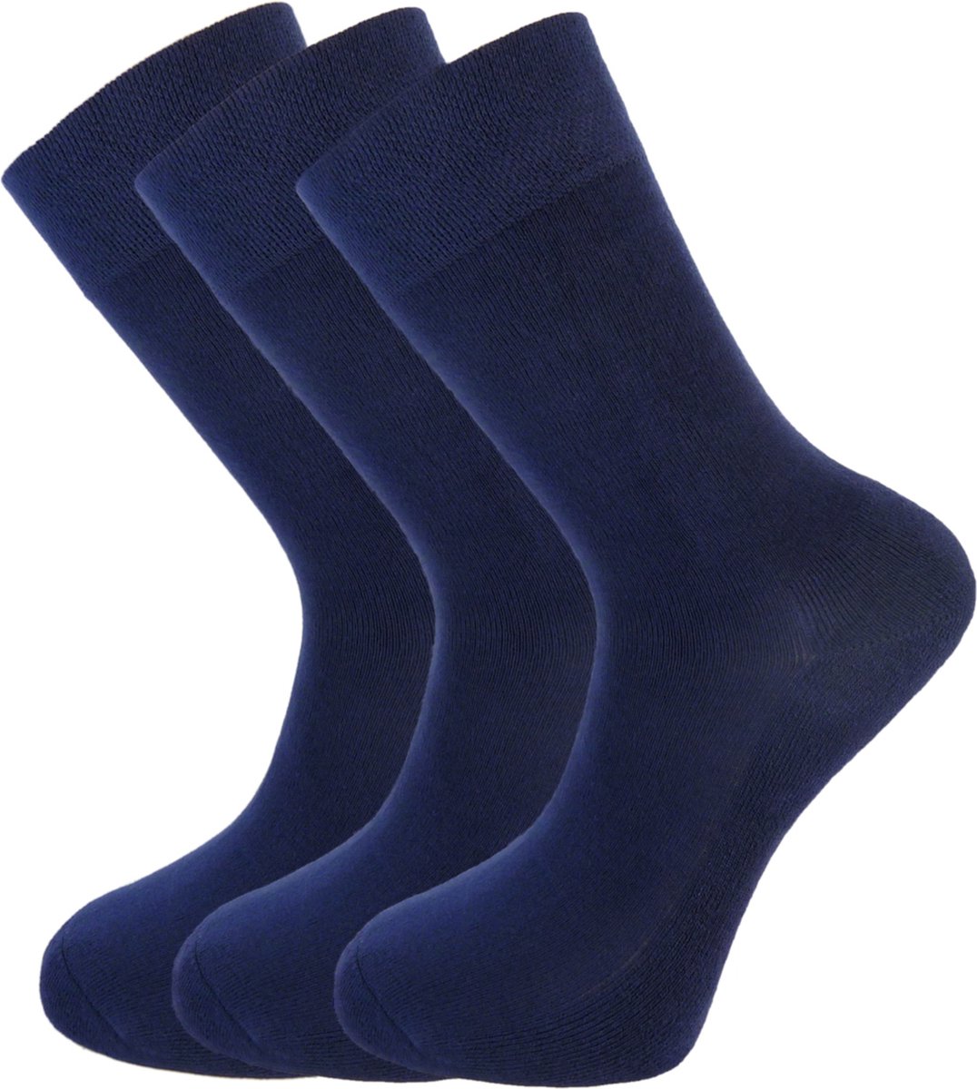 Bamboe sokken 3 paar Blauw maat 42 - 46 Green Bear