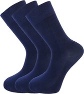 Bamboe sokken 3 paar Blauw maat 42 - 46 Green Bear