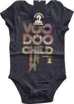 Jimi Hendrix Baby romper -0-3 maanden- Voodoo Child Zwart