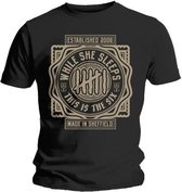 While She Sleeps - This Is Six Heren T-shirt - 2XL - Zwart