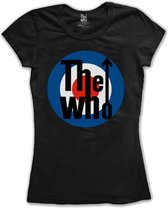 The Who Dames Tshirt -S- Target Classic Zwart