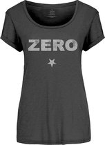 Smashing Pumpkins Dames Tshirt -2XL- Zero Distressed Zwart