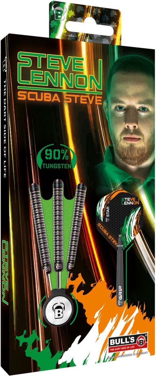BULL'S Steve Lennon 90% - Dartpijlen 24 Gram