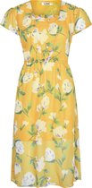 Yuna  MIDI SHIRT Spring 2022 DRESS WVN Dames Jurk -Yellow- S/M