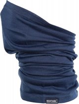 nekwarmer polyester donkerblauw one-size
