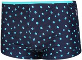 bikini-boxer Aceana dames polyamide marineblauw maat 40