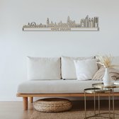 Skyline Den Haag 2 Populierenhout 130 Cm Wanddecoratie Voor Aan De Muur Met Tekst City Shapes