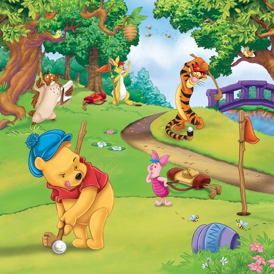 Ravensburger puzzel Disney Winnie the Pooh Sportdag - 3x49 stukjes - Kinderpuzzel - Ravensburger
