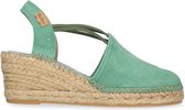 Toni Pons Tremp Dames Espadrilles Menta | Groen | Suède | Maat 41